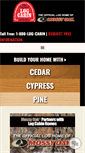Mobile Screenshot of logcabinhomes.com